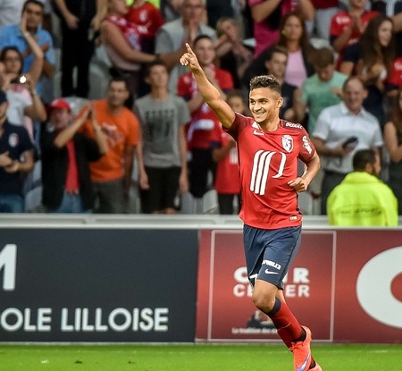 Sofiane Boufal - Lille - GFC Ajaccio