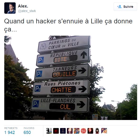 tweet hacking lille