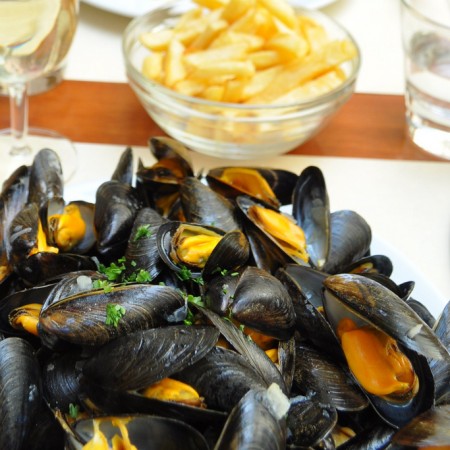 recette moules frites