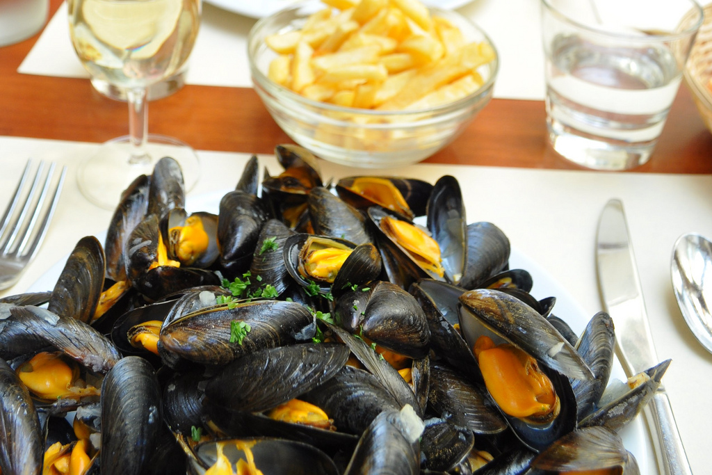 recette moules frites