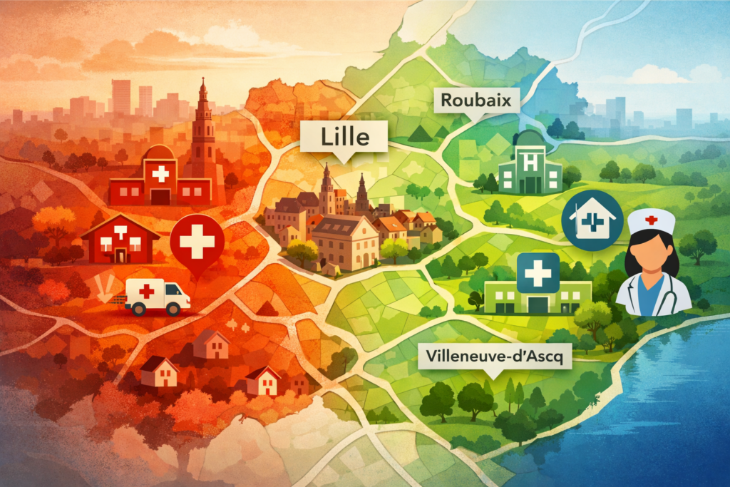 Dispositifs de santé à Lille