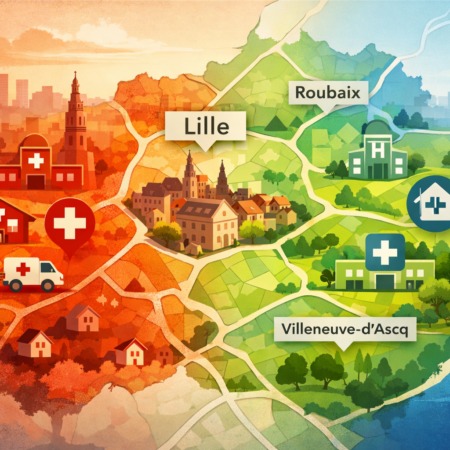 Dispositifs de santé à Lille